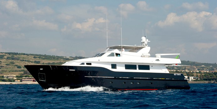 Wolf Two yacht charter CBI Navi Motor Yacht
