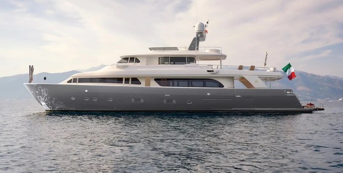Zia Canaia yacht charter Custom Line Motor Yacht
                                