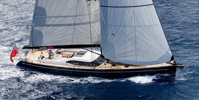 Lush yacht charter Oyster Yachts Sail Yacht