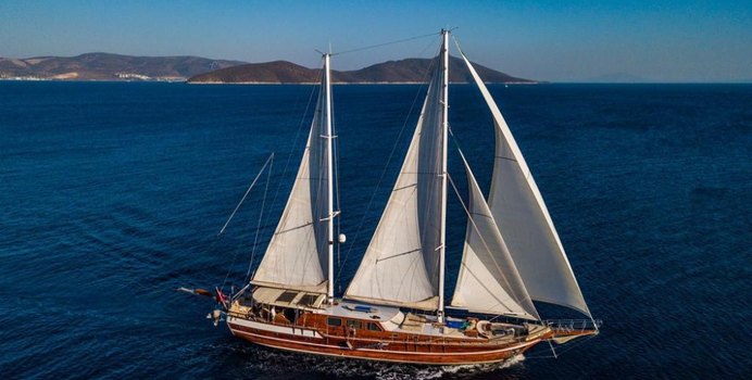 Kaptan Yilmaz 3 yacht charter Bodrum Shipyard Motor/Sailer Yacht
