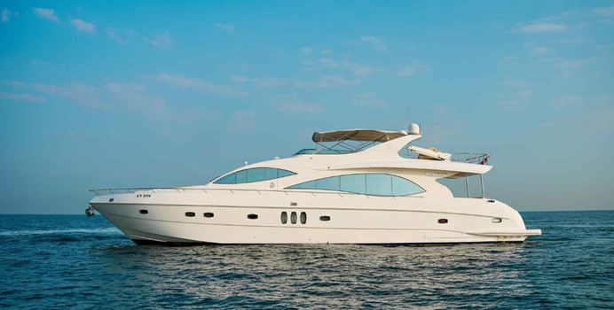 Hamdan II yacht charter Gulf Craft Motor Yacht