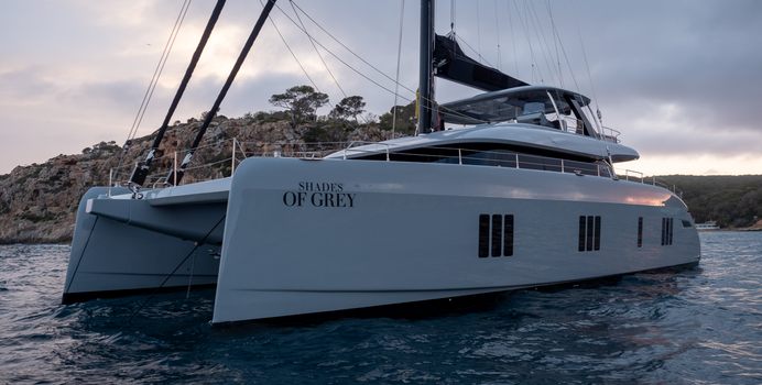 Shades of Grey Yacht Charter in The Balearics