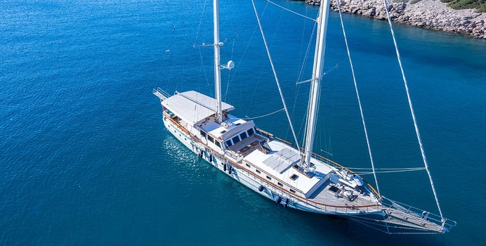 Sunworld X yacht charter Custom Sail Yacht