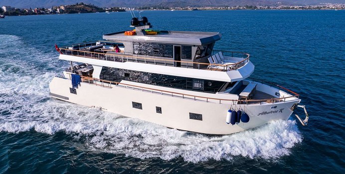 Albatros Explorer yacht charter Fethiye Shipyard Motor Yacht