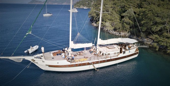 Amazon Solo yacht charter Coban Sail Yacht