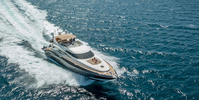 Skywater yacht charter Sunseeker Motor Yacht