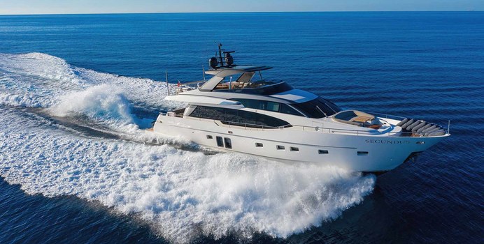 Secundus yacht charter Sanlorenzo Motor Yacht
                                