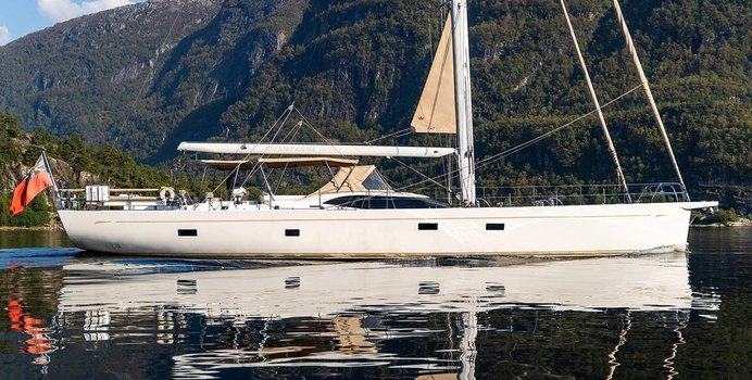 Champagne Hippy yacht charter Oyster Yachts Sail Yacht
                                