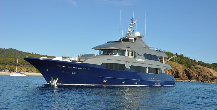Princess Iluka yacht charter Ray Kemp Motor Yacht
                                