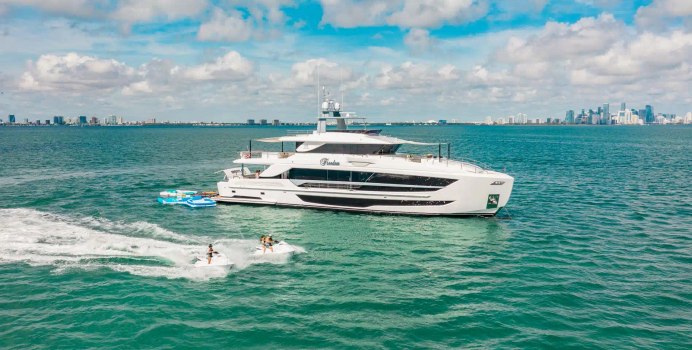 Liquid Cooling yacht charter Horizon Motor Yacht
                                