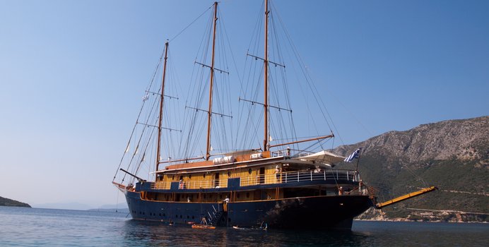 Galileo Yacht Charter in Santorini