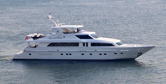 Brandi Wine yacht charter Hargrave Motor Yacht