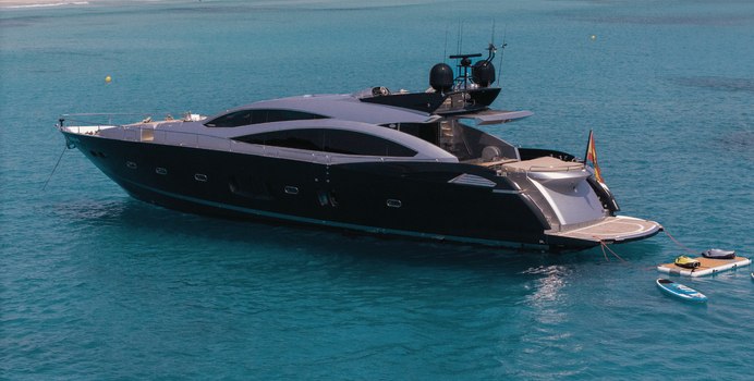 Nova 92 yacht charter Sunseeker Motor Yacht