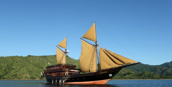 Alila Purnama yacht charter Custom Sail Yacht