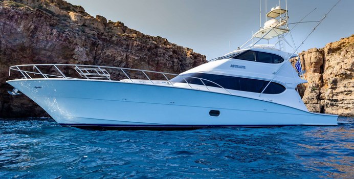 Astrape yacht charter Hatteras Motor Yacht
                                