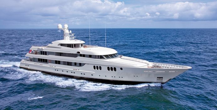 Trident yacht charter Feadship Motor Yacht