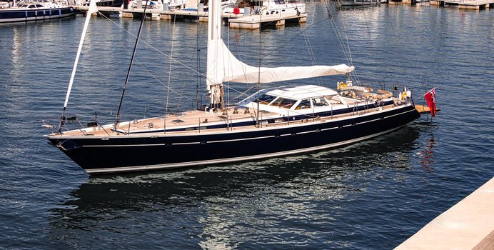 Scarena yacht charter Jongert Sail Yacht