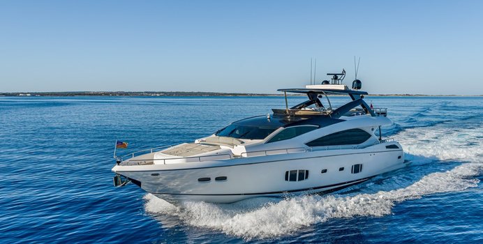 Mozz II yacht charter Sunseeker Motor Yacht
                                