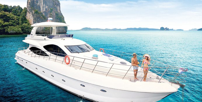 Lady Kathryn yacht charter Sunbird Yachts Motor Yacht