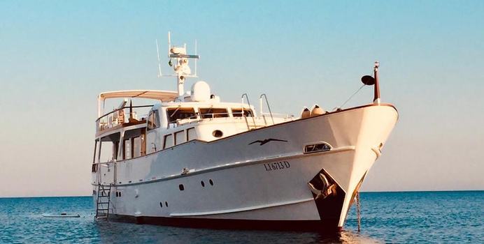 Nina Spirit of the Wind yacht charter Costaguta Motor Yacht
                                