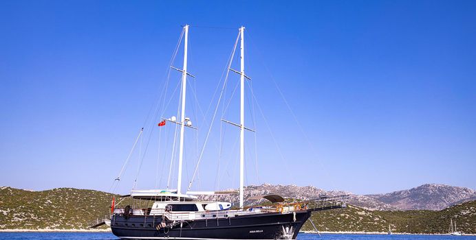 Aqua Bella Yacht Charter in Gocek Bay