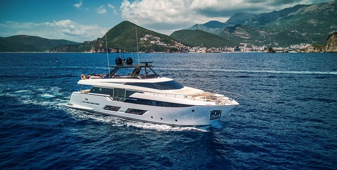 Madra II yacht charter Ferretti Yachts Motor Yacht