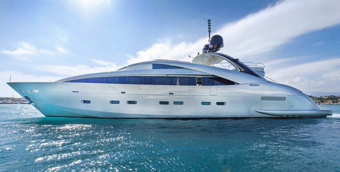 YCM 120 yacht charter ISA Motor Yacht
                                