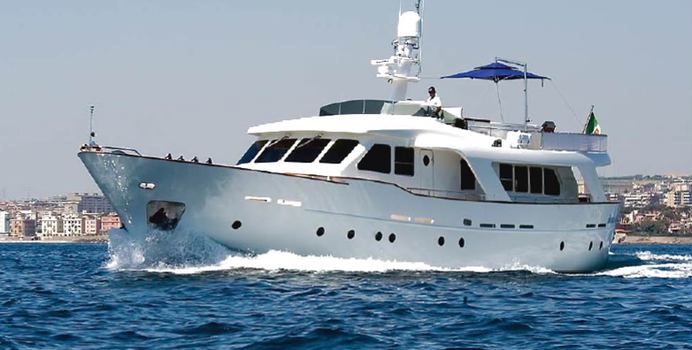 Mr White yacht charter Benetti Sail Division Motor Yacht
                                