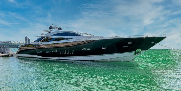 Sky Fall yacht charter Sunseeker Motor Yacht