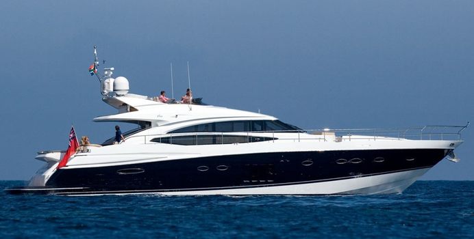 Princess V85 Yacht Charter in Cannes