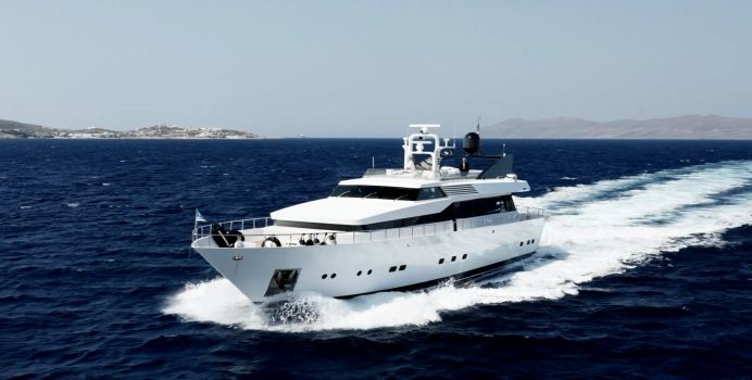 Bellini Yacht Charter in Santorini