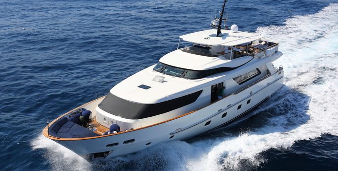Mia Rocca IX yacht charter Sanlorenzo Motor Yacht