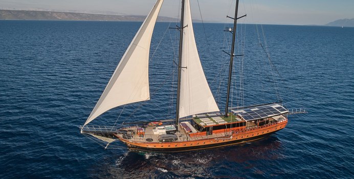 Stella Maris yacht charter Custom Sail Yacht
                                