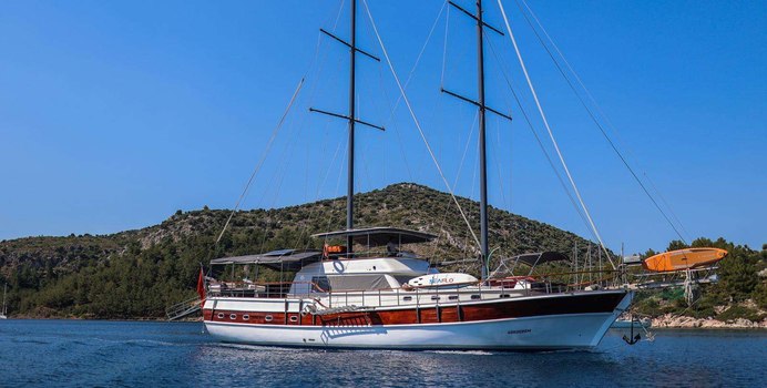 Gokdudum yacht charter Oktay Unlu Motor/Sailer Yacht
                                