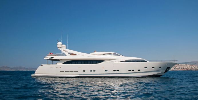 Whisper V yacht charter Custom Line Motor Yacht
                                