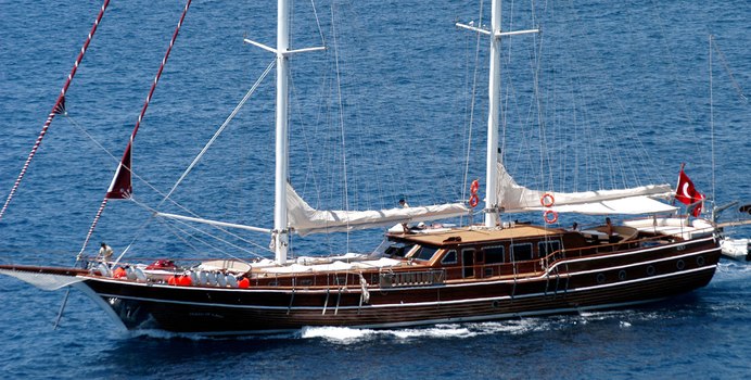 Queen Of Karia Yacht Charter in The Balearics