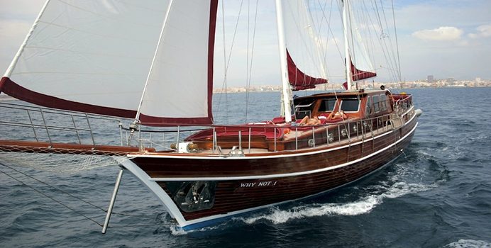 Why Not I yacht charter Bodrum Shipyard Motor/Sailer Yacht
                                