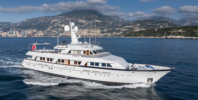 Synthesis 66 Yacht Charter in Santorini
