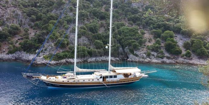 Kaya Guneri IV yacht charter Bodrum Shipyard Motor/Sailer Yacht
                                