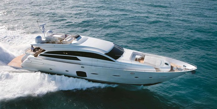 Doris V yacht charter Pershing Motor Yacht
                                