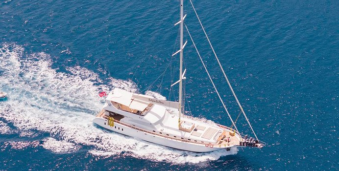 Belgin Sultan Yacht Charter in Mediterranean