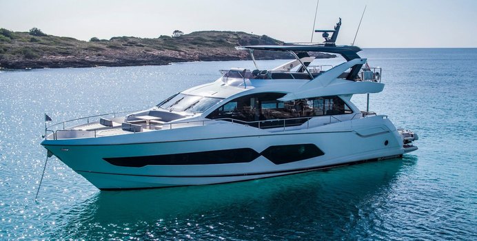 G.T.U. yacht charter Sunseeker Motor Yacht