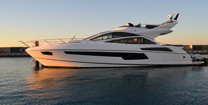 Malolo yacht charter Sunseeker Motor Yacht