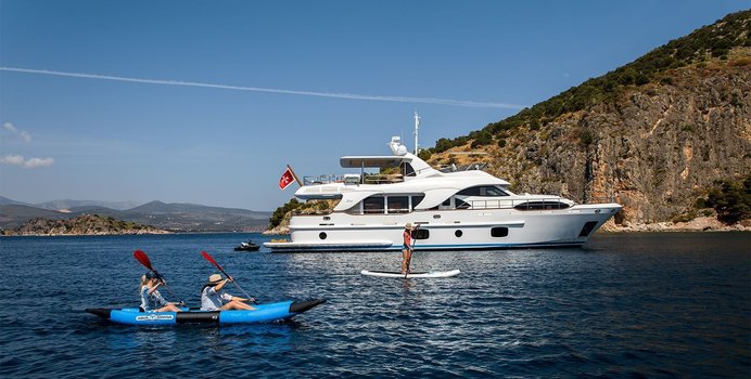 Rebecca V Yacht Charter in Mykonos