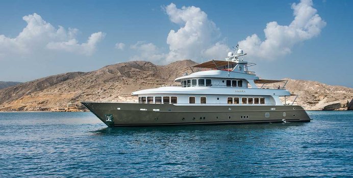 Amara yacht charter Custom Motor Yacht
                                