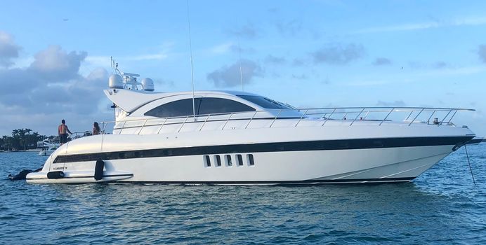 YCM yacht charter Mangusta Motor Yacht