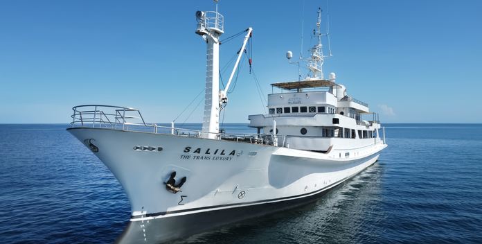 Salila yacht charter Kanasashi Heavy Industries Motor Yacht