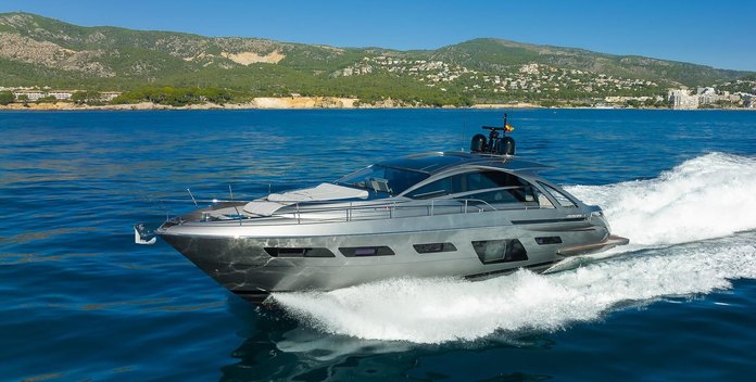 Marleena VIII yacht charter Pershing Motor Yacht