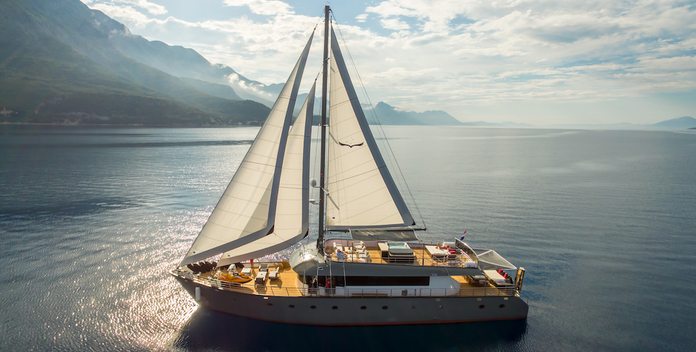 Rara Avis yacht charter Custom Sail Yacht