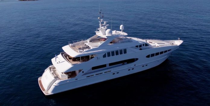 Benik I yacht charter Heesen Motor Yacht